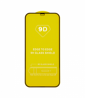 Szkło hartowane 9D do iPhone 13 Pro Max / 14 Plus 6,7" czarna ramka TFO OEM0101029