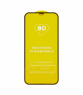 Szkło hartowane 9D do Samsung Galaxy A12 / A32 5G / Motorola Moto E22i czarna ramka TFO OEM0101035