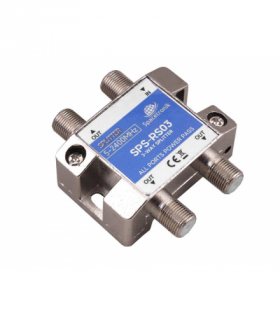 Rozgałęźnik splitter 1F do 3F 1/3 5-2400 MHz Spacetronik SPS-R03. LAMEX LXDM024