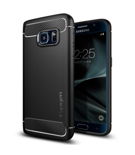 Nakładka Rugged Armor do Samsung Galaxy S7 czarna TFO Spigen BRA003727