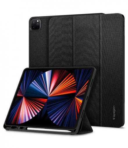 Etui Urban Fit do iPad Pro 12.9 2021 czarne TFO Spigen BRA010882