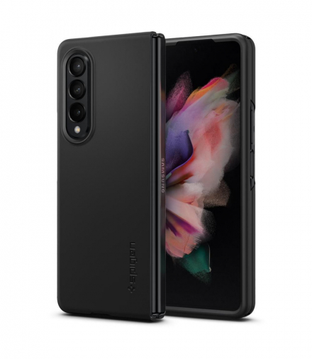 Etui AirSkin Samsung Galaxy Z Fold 3 czarne TFO Spigen BRA011485