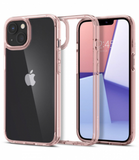 Nakładka Ultra Hybrid do iPhone 13 rose crystal TFO Spigen BRA011646