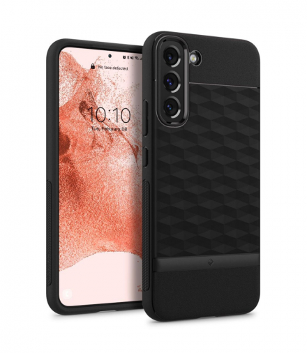 Nakładka Parallax do Samsung Galaxy S22 matowa czarna TFO Caseology BRA011808