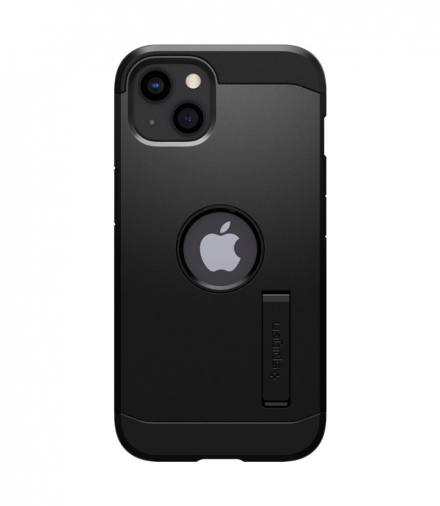 Nakładka Tough Armor do iPhone 13 6,1" czarna TFO Spigen BRA012025