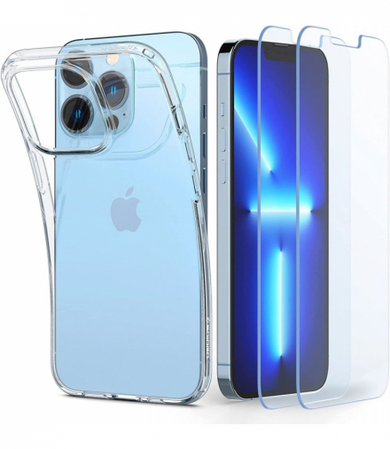 Nakładka Crystal Pack do iPhone 13 Pro Max 6,7" crystal clear TFO Spigen BRA012028