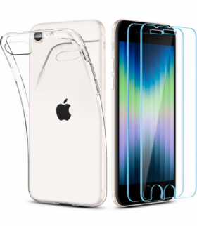 Nakładka Crystal Pack do iPhone 7 / 8 / SE 2020 / 2022 crystal clear TFO Spigen BRA012042