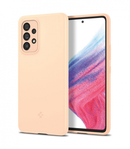 Nakładka Thin Fit do Samsung Galaxy A53 5G cotton peach TFO Spigen BRA012050