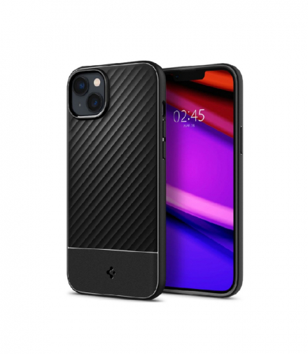 Nakładka Core Armor do IPhone 14 matowa 6,1" czarna TFO Spigen BRA012142