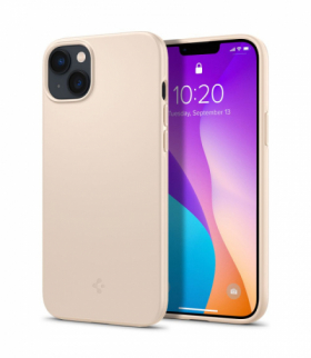 Nakładka Thin Fit do iPhone 14 6,1" sand beige TFO Spigen BRA012228
