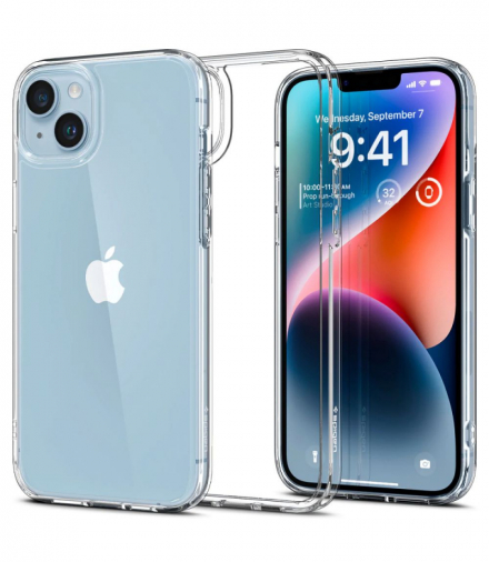 Nakładka Ultra Hybrid do iPhone 14 6,1" crystal clear TFO Spigen BRA012236