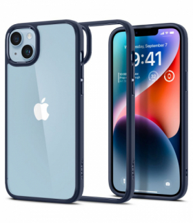 Nakładka Ultra Hybrid do iPhone 14 Plus 6,7" granatowa TFO Spigen BRA012240