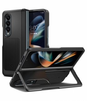 Nakładka Neo hybrid S do Samsung Galaxy Z Fold 4 czarna TFO Spigen BRA012427