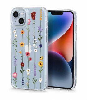 Nakładka Cyrill Cecile do iPhone 14 Pro 6,1" Flower Garden TFO Spigen BRA012497