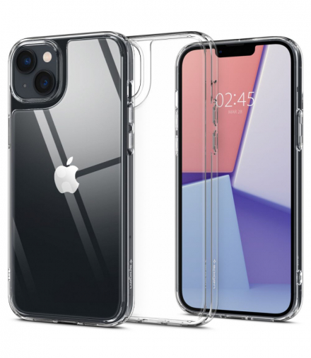 Nakładka Quartz Hybrid do iPhone 14 6,1" crystal clear TFO Spigen BRA012518