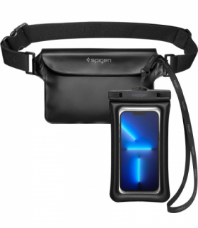 Pokrowiec wodoodoporny A621 Universal Waterproof Case & Waist Bag czarny TFO Spigen BRA012533