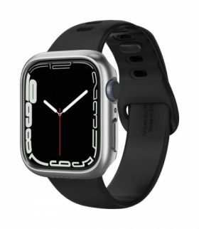Nakładka, Etui Thin Fit do Apple Watch 7 / 8 (45 mm) grafitowe TFO Spigen BRA012616