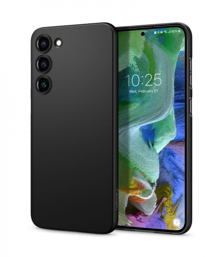 Nakładka AirSkin do Samsung Galaxy S23 Plus czarna TFO Spigen BRA012651