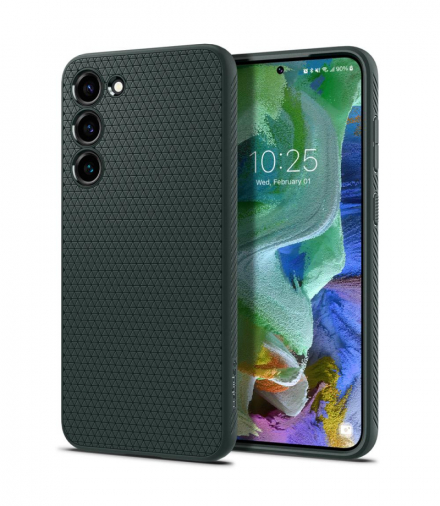 Nakładka Liquid Air do Samsung Galaxy S23 abyss green TFO Spigen BRA012662