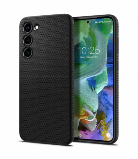 Nakładka Liquid Air do Samsung Galaxy S23 Plus matowa czarna TFO Spigen BRA012667