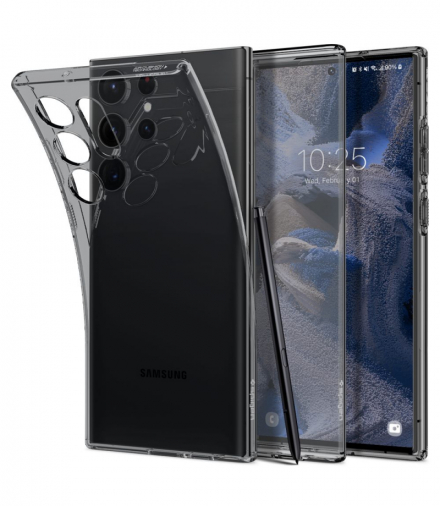 Nakładka Liquid Crystal do Samsung Galaxy S23 Ultra space crystal TFO Spigen BRA012672