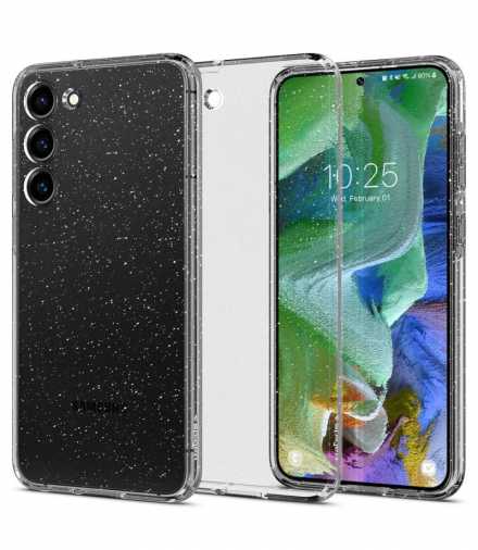 Nakładka Liquid Crystal do Samsung Galaxy S23 Plus glitter crystal TFO Spigen BRA012674