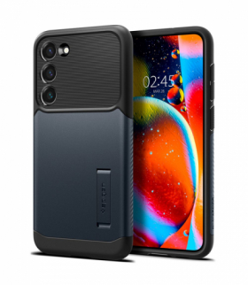 Nakładka Slim Armor do Samsung Galaxy S23 Plus metal slate TFO Spigen BRA012695