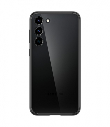 Nakładka Ultra Hybrid do Samsung Galaxy S23 matowa czarna TFO Spigen BRA012703