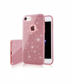 Nakładka Glitter 3w1 do Samsung Galaxy A52 5G / A52 4G / A52s 5G różowa TFO GSM106980