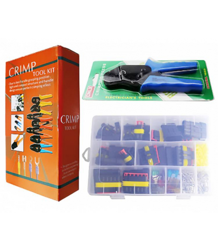 Zestaw złączy hermetycznych + zaciskarka E6014 LXE6014