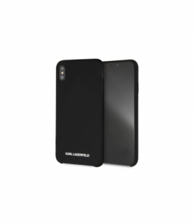 Nakładka do iPhone XS Max KLHCI65SLBKS czarny hardcase Silicone TFO Karl Lagerfeld GSM041590