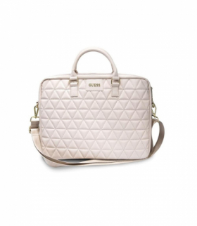 Torba, etui, pokrowiec do laptopa GUCB15QLPK 15" różowa Quilted TFO Guess GSM099748