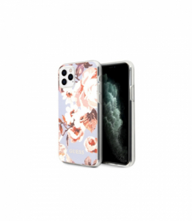Nakładka do iPhone 11 Pro Max GUHCN65IMLFL02 liliowy hard case Flower Collection TFO Guess GSM102715