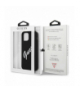 Nakładka do iPhone 12 Pro Max 6,7" GUHCP12LLSVSBW czarno-biała hard case Silicone Vintage TFO Guess GSM109222