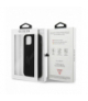 Nakładka do iPhone 12 / 12 Pro 6,1" GUHCP12MLSVSBK czarne hard case Script Vintage TFO Guess GSM109248