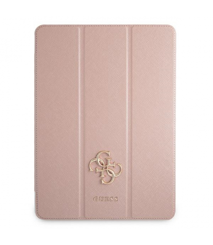 Etui do iPad 11" 2021 GUIC11PUSASPI różowe book case Saffiano TFO Guess GSM111589