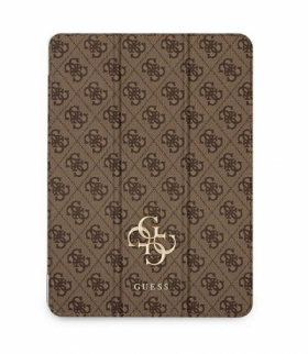 Etui do iPad 11" 2021 GUIC11G4GFBR brązowe book case 4G TFO Guess GSM111595