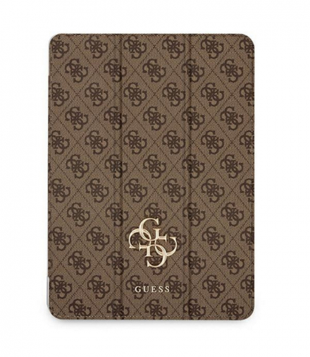 Etui do iPad 11" 2021 GUIC11G4GFBR brązowe book case 4G TFO Guess GSM111595