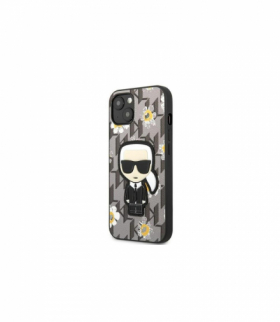 Nakładka do iPhone 13 KLHCP13MPMNFIK1 szara hard case Monogram Iconic Karl TFO Karl Lagerfeld GSM114891