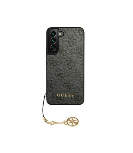 Nakładka do Samsung Galaxy S22 Plus GUHCS22MGF4GGR hard case szara 4G Charm TFO Guess GSM114982