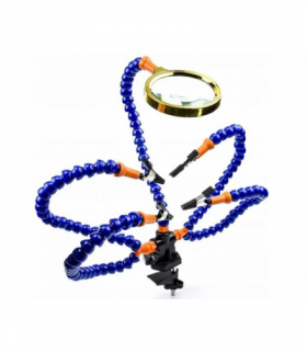 Uchwyt do lutowania z lupą E6212 LXE6212