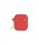 Etui do Airpods 1 / 2 GUA2LSCHSR czerwona Silicone Heart Charm TFO Guess GSM115087