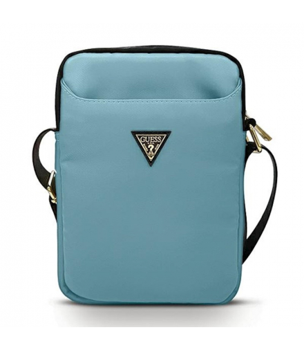 Torba, etui, pokrowiec GUTB10NTMLLB 10" niebieska Nylon Triangle Logo TFO Guess GSM104985