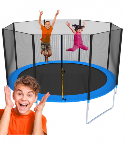 Extralink Home Trampolina z siatką + drabinka 6ft, średnica 183cm EXTRALINK EX.32112