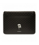 Wsuwka, etui KLCS14SAKHPKK 14” czarna Sleeve Mono Saffiano Ikonik TFO Karl Lagerfeld GSM175869