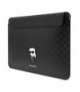 Wsuwka, etui KLCS14SAKHPKK 14” czarna Sleeve Mono Saffiano Ikonik TFO Karl Lagerfeld GSM175869