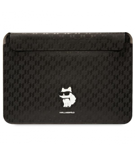Wsuwka, etui KLCS16SAKHPCK 16” czarna Sleeve Mono Saffiano Choupette TFO Karl Lagerfeld GSM175873