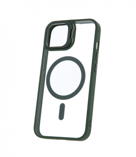 Nakładka Extra Lens Mag do iPhone 15 6,1" ciemnozielona TFO TFO GSM179784