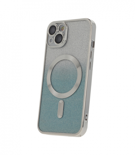 Nakładka Glitter Chrome Mag do iPhone 15 Plus 6,7" srebrny gradient TFO TFO GSM175272