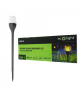 Solarny Słupek Ogrodowy LED PŁOMIEŃ SSO-1 1600K Ecolight EC20112
